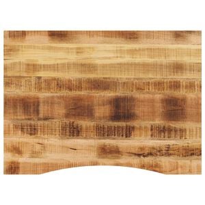 vidaXL galda virsma ar izliekumu, 100x80x2,5 cm, mango masīvkoks