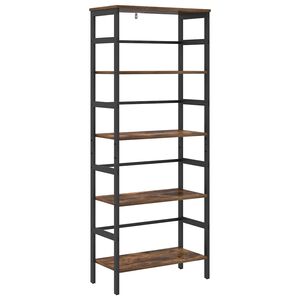 vidaXL Grāmatu plaukts 4 līmeņi 60 x 29,5 x 149 cm Inženierijas koks