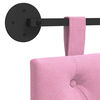 vidaXL Karājo&scaron;s galvgalis Rozā 130 x 55 x 7 cm audums