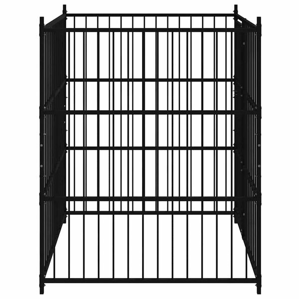 vidaXL suņu voljērs, 150x150x185 cm