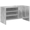 vidaXL Pla&scaron;u skapis Betona pelēks 78.5 x 35 x 45 cm Inženierijas koks