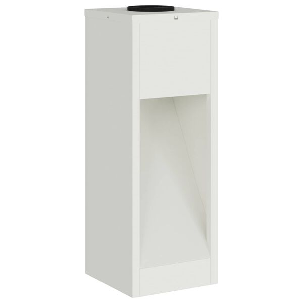 vidaXL Saules LED Ceļa Gaisma 2 pcs Balts Auksti velmēts tērauds