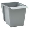 vidaXL Ziedu kastes Eiro paletēm 12 gab. Gai&scaron;i pelēka 14 x 9 x 9,5 cm
