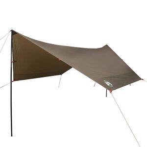 vidaXL kempinga tents, brūna, 462x306x211 cm, ūdensizturīga