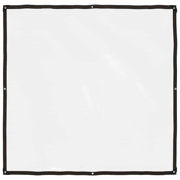 vidaXL Pārklājs ar acīm Caurspīdīgs 2 x 2 m Polietilēns