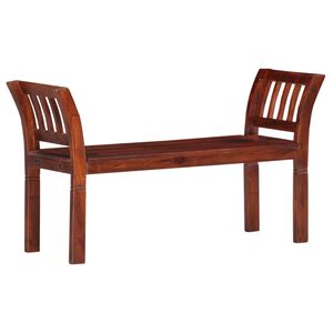 vidaXL sols, 111 cm, masīvs akācijas koks
