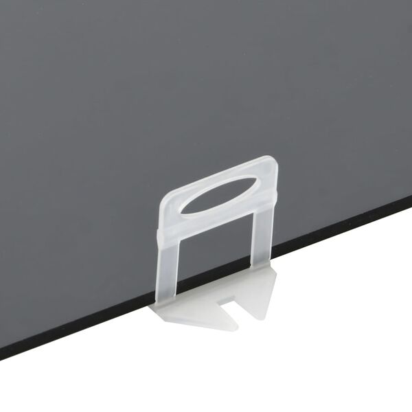 vidaXL flīžu izlīdzināšanas klipši, 250 gab., 1 mm