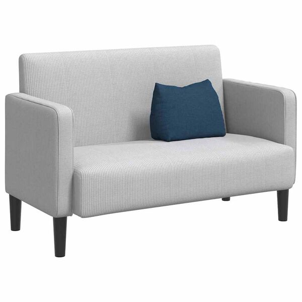 vidaXL Atpakaļ spilvens Zila 45 x 20 x 35 cm audums