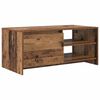 vidaXL Kafijas galdiņ&scaron; Vecs koks 102 x 50 x 45 cm Koksnes plātne