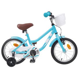 vidaXL Bērnu Velosipēds 12 Collas no 2-4 gadiem Gai&scaron;i zila