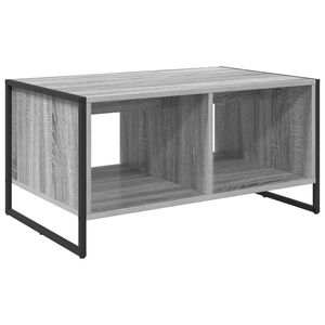 vidaXL Kafijas galdiņ&scaron; Pelēks Sonoma 80 x 50 x 40 cm Inženierijas koks