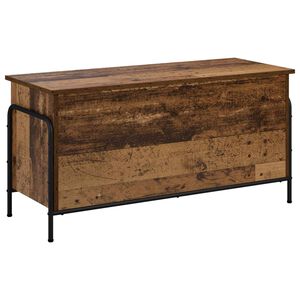 vidaXL Uzglabā&scaron;anas kaste Vecs koks 80 x 40 x 49,5 cm