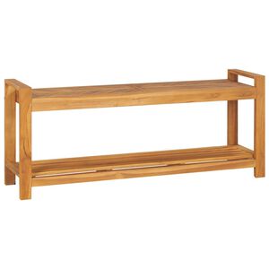 vidaXL sols, 120 cm, masīvs tīkkoks