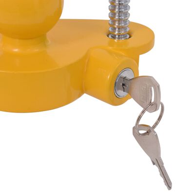 vidaXL slēdzene ar 2 atslēgām, tērauds, alumīnija sakausējums
