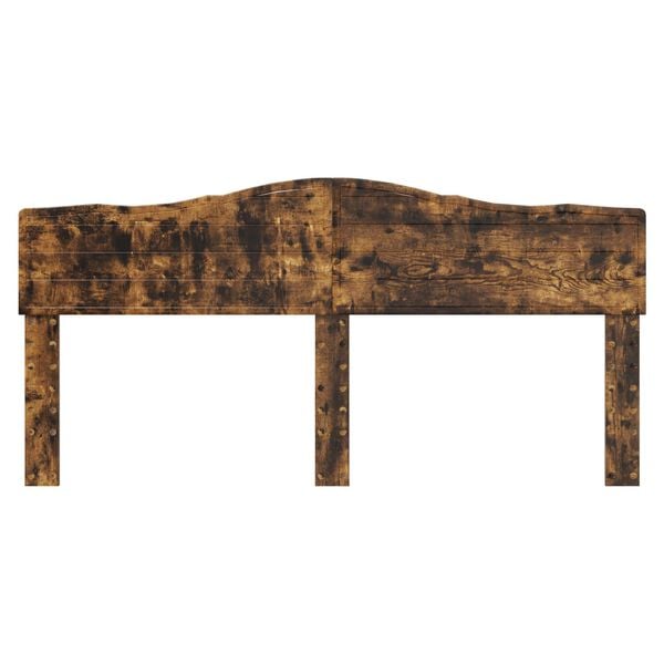 vidaXL Galvgalis Dūmaka ozols 200 cm Inženierijas koks