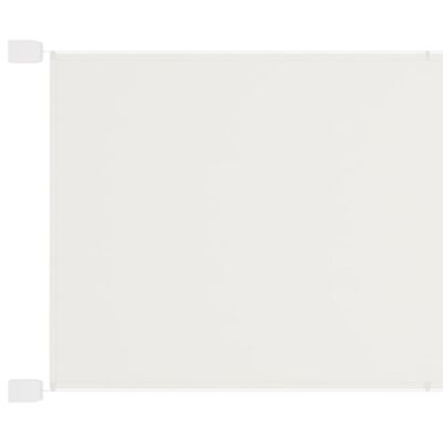 vidaXL vertikāla markīze, balta, 140x420 cm, Oksfordas audums