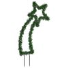 vidaXL Ziemassvētku gaismas dekors, zvaigzne, 115 LED, 89 cm