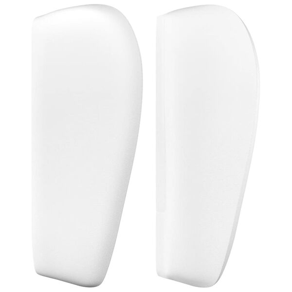 vidaXL galvgalis ar malām, 163x23x78/88 cm, balta mākslīgā āda