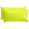 vidaXL Spilvenu pārvalks 2 gab. HOUTEN Spilgti zaļa 40 x 70 cm