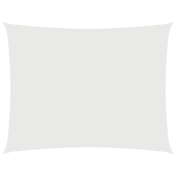 vidaXL saulessargs, taisnstūra, 2x3 m, balts oksforda audums