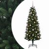 vidaXL Mākslīgā Ziemassvētku eglīte ar rotājumiem 120 cm 150 LED