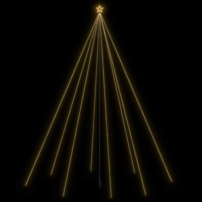 vidaXL Ziemassvētku LED koka gaismiņas, 1300 LED, 8 m