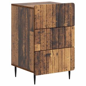 vidaXL Nakts skapītis Vecs koks 43x 41 x 68 cm Inženierijas koks