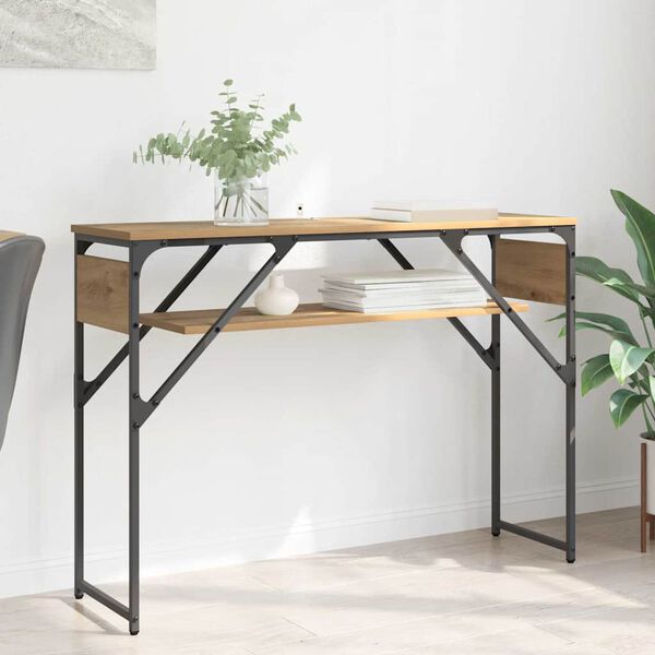 vidaXL Konsolesgalds Artisānā ozols 105x30x75cm Inženierijas koks