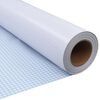 vidaXL loga plēve, matēta, pelēka, 0,9x100 m, PVC
