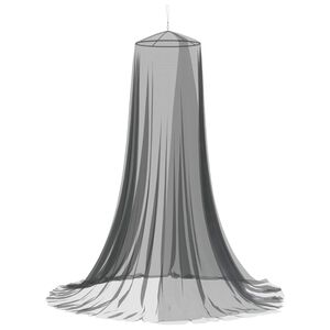 vidaXL Moskītu siets gultai 156 mesh Melns ⌀56 x 220 cm Poliesters