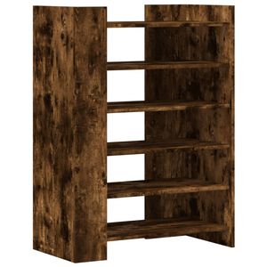 vidaXL apavu skapītis ozolkoka krāsa 74,5x37,5x100cm inženierijas koks