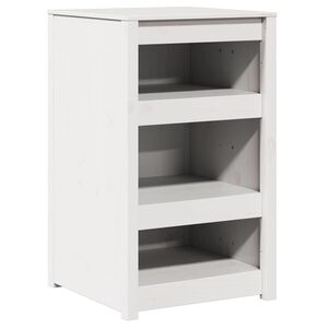 vidaXL Virtuves Skapis MEPPEL Balts 55 x 55 x 92 cm Ciets priedes koks