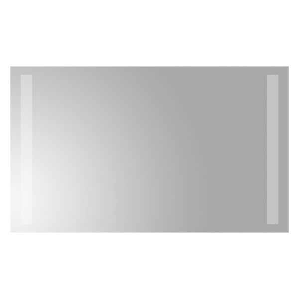 vidaXL vannasistabas spogulis ar LED, 50x30 cm