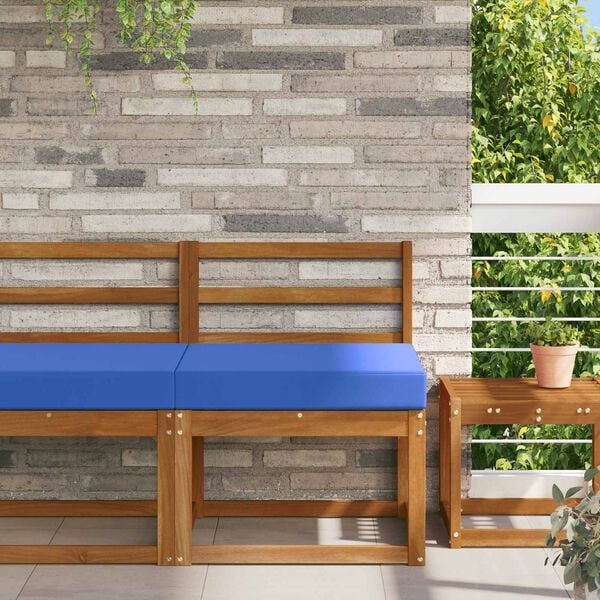 vidaXL Āra dīvāna spilvens Tirkīzzila 60 x 60 x 8 cm Poliesters