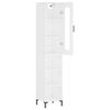 vidaXL augstais skapītis, balts, 34,5x34x180 cm, inženierijas koks
