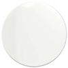 vidaXL Galda virsma Spīdīgi balta &Oslash; 50 x 1,5 cm Inženierijas koks