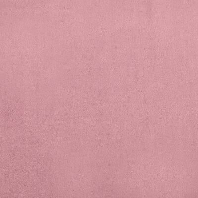 vidaXL gulta suņiem, rozā, 60x40x30 cm, samts