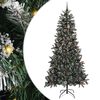 vidaXL Mākslīgā Ziemassvētku eglīte Zaļa 240 cm