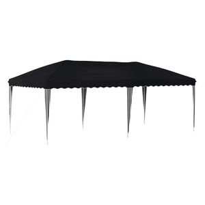 vidaXL Pop-up svinību teltis 575 x 290 x 245 cm Antracīts