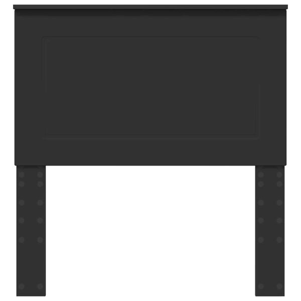 vidaXL Galvgalis Melns ozolkoks 80 cm Inženierijas koks