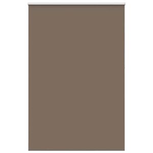 vidaXL rullo žalūzijas, aptum&scaron;ojo&scaron;as, kafijas krāsas, 160x210 cm, audums, platums 156,6 cm, poliesters