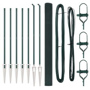 vidaXL Žoga āķis Zaļa