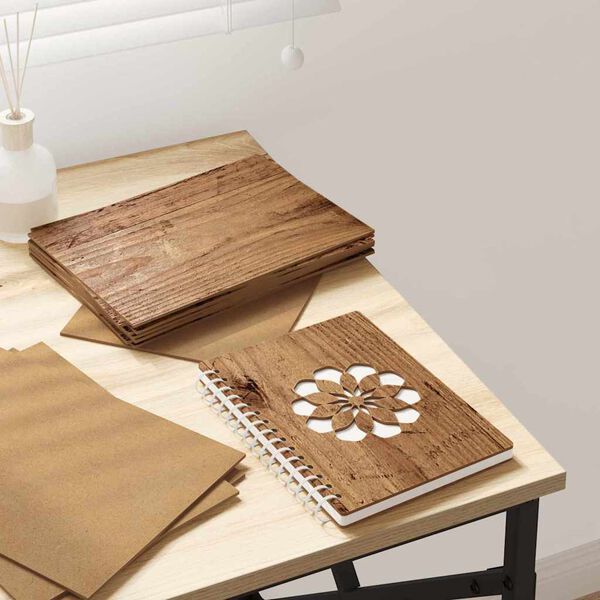 vidaXL Dekora Paneli 12 pcs Vecs koks 21 x 30 x 0.3 cm