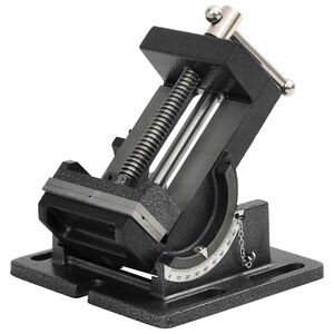 vidaXL ar roku darbināmas skrūvspīles, paceļamas, 110 mm