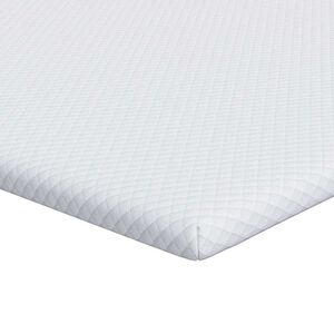 vidaXL Atmiņas putas matrača virsma 80 x 200 cm Thick Mīksts Balts