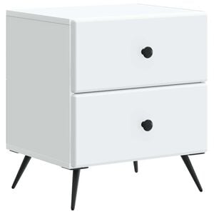 vidaXL Nakts skapītis Balts 43 x 34,5 x 47,5 cm Inženierijas koks