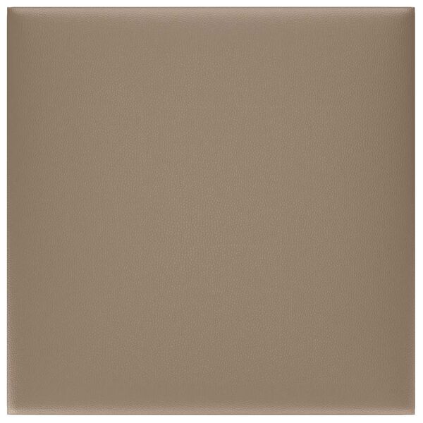 vidaXL sienas paneļi, 12 gab., 30x30 cm, mākslīgā āda, 1,08 m&sup2;