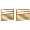 vidaXL Brokastis moduļi 2 pcs Balts 78,5 x 8,5 x 60 cm