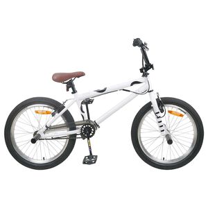 vidaXL BMX Velosipēds 20 Collas pēc 9 gadu vecuma Balts