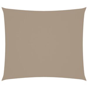 vidaXL saulessargs, taisnstūra, 2x2,5 m, pelēkbrūns oksforda audums